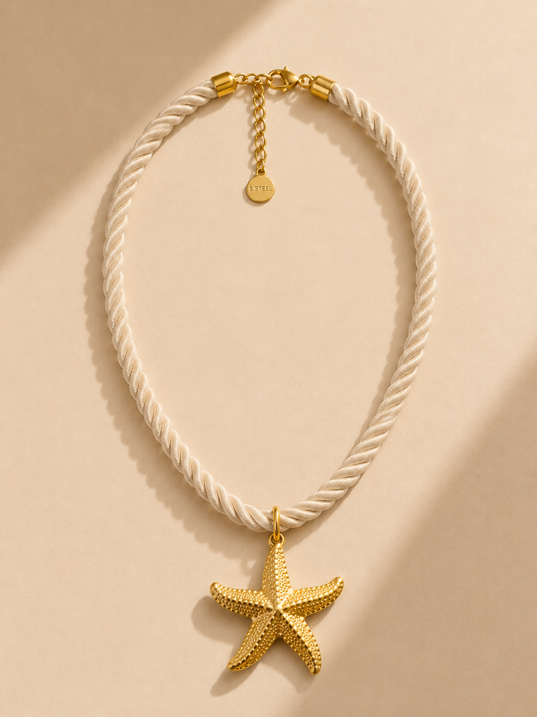 Collier Corde Étoile Marine