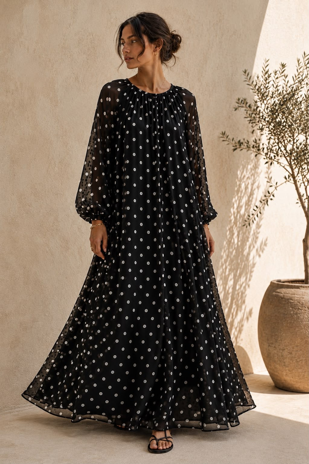 Robe Lunéa Pois