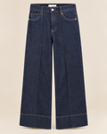Jean Élise – Wide Leg Denim Brut