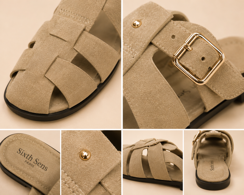 Sandales Plates Signature NORSTYL