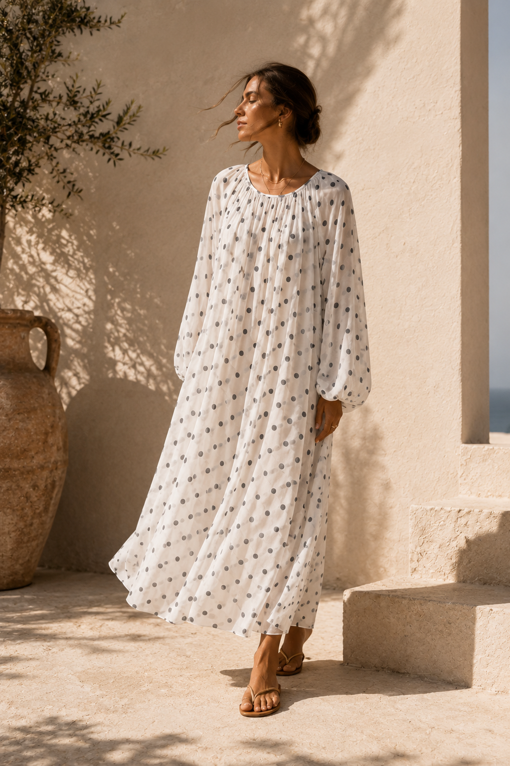 Robe Lunéa Pois