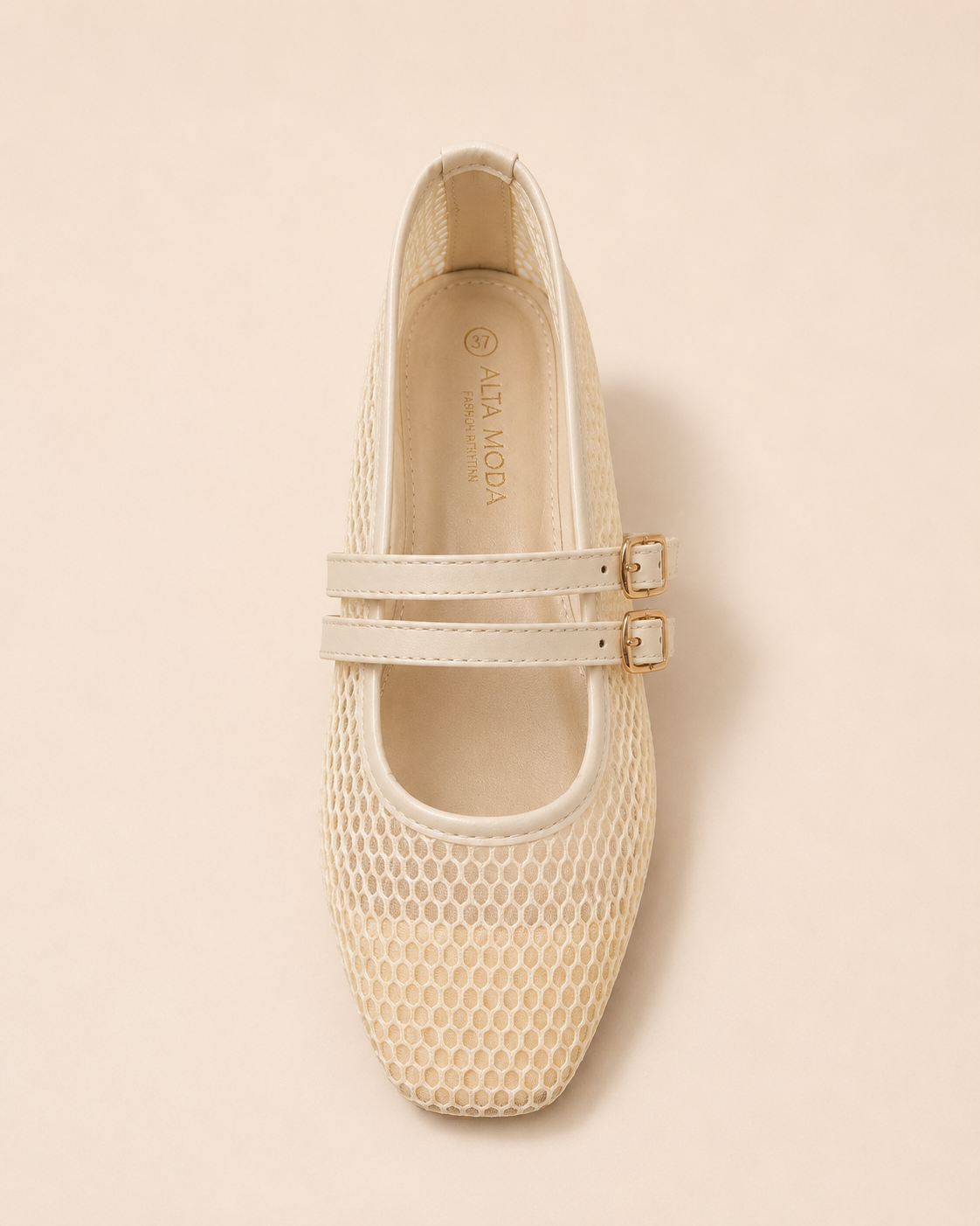 Ballerine Maille Double Bride