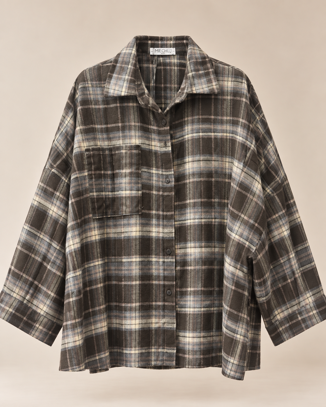 Chemise Oversize à Carreaux Charlie