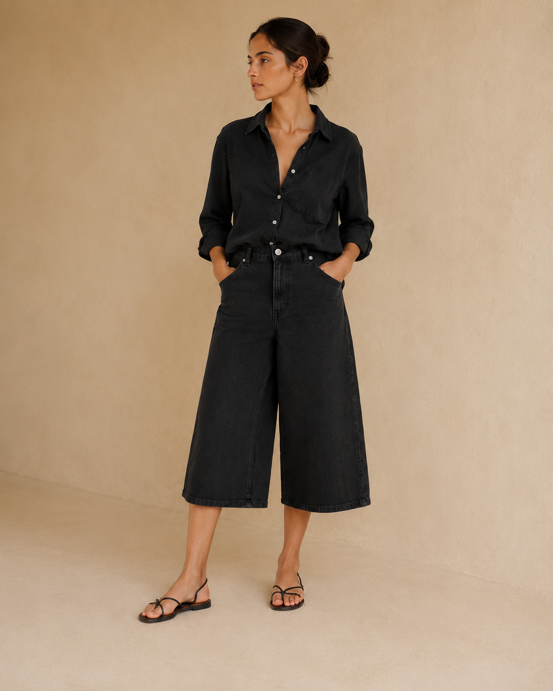 Jeans Néroa Cropped