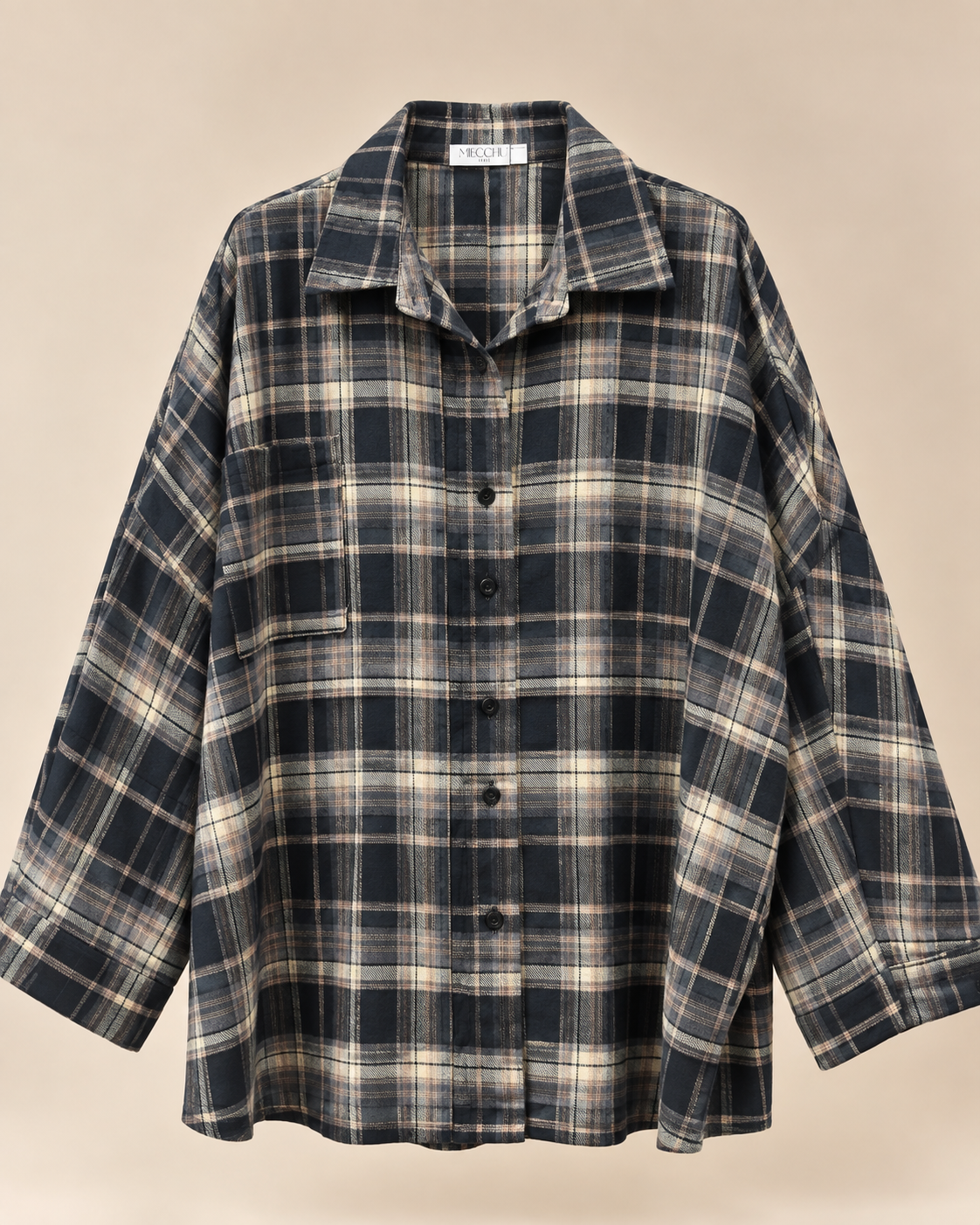 Chemise Oversize à Carreaux Charlie