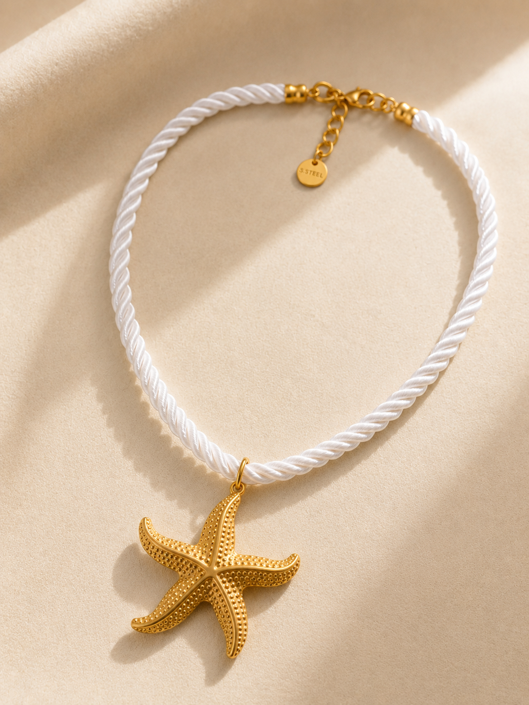 Collier Corde Étoile Marine