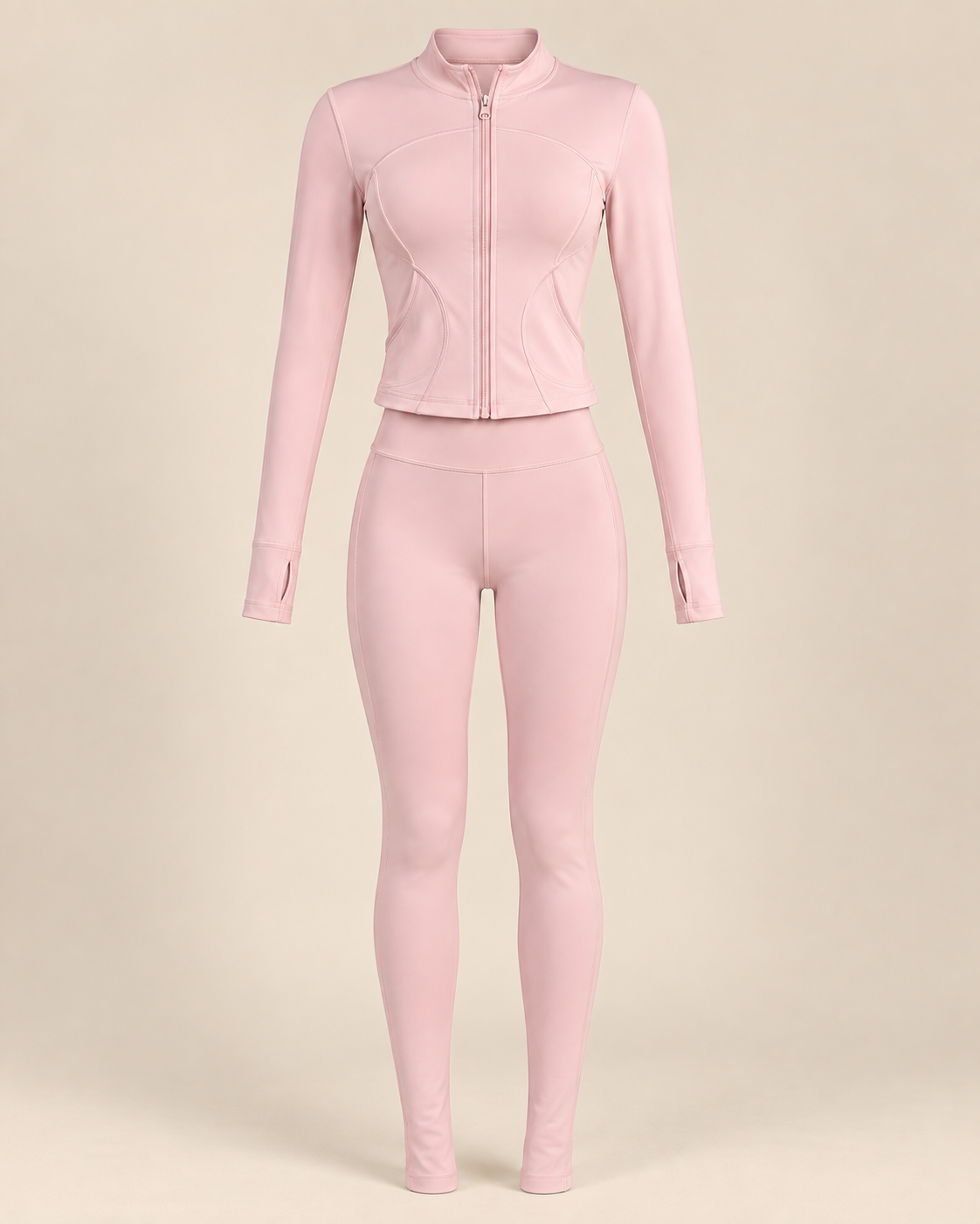 Ensemble Active Élena – Veste Zippée & Legging