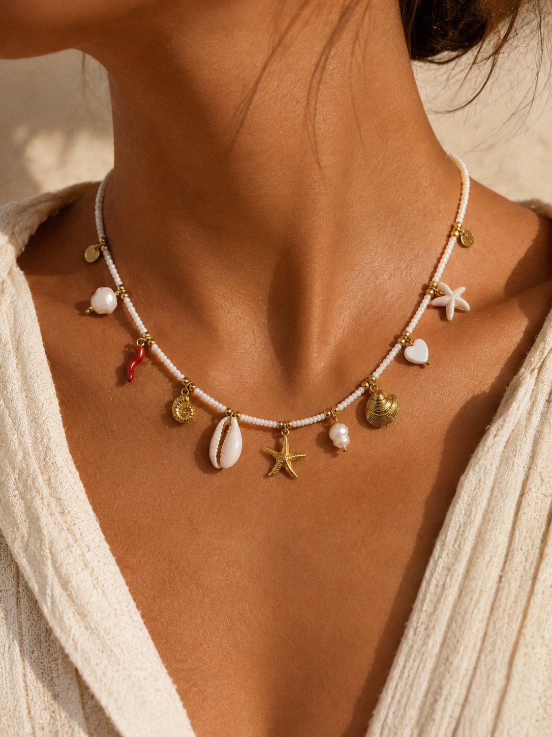 Collier Riviera Charms
