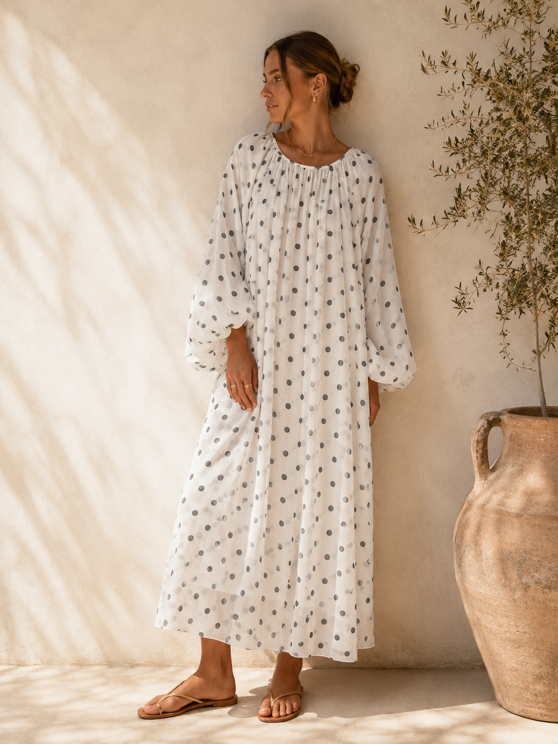 Robe Lunéa Pois