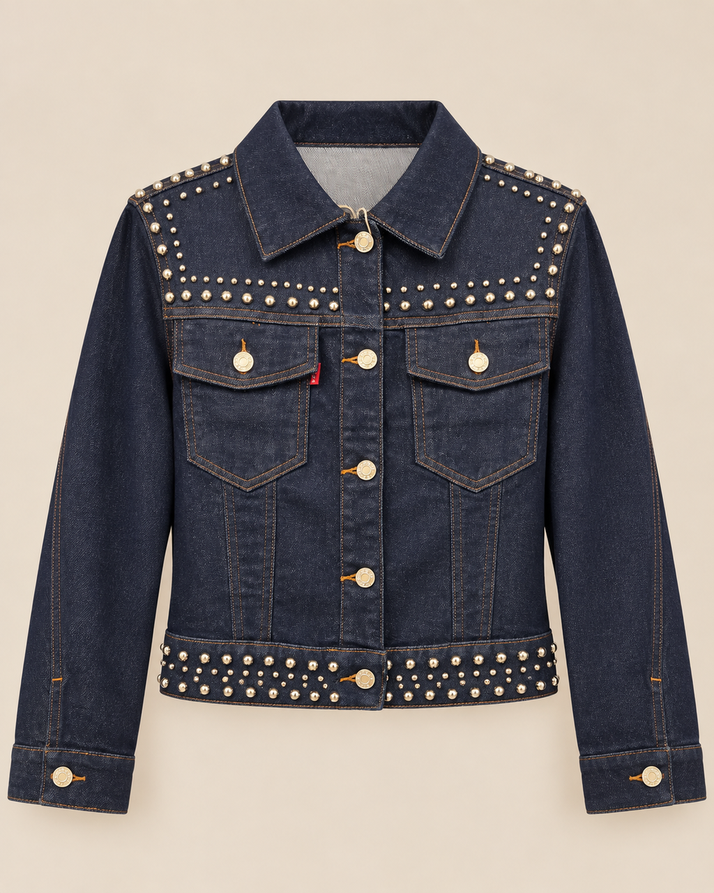 Veste Sienna – Denim Clouté