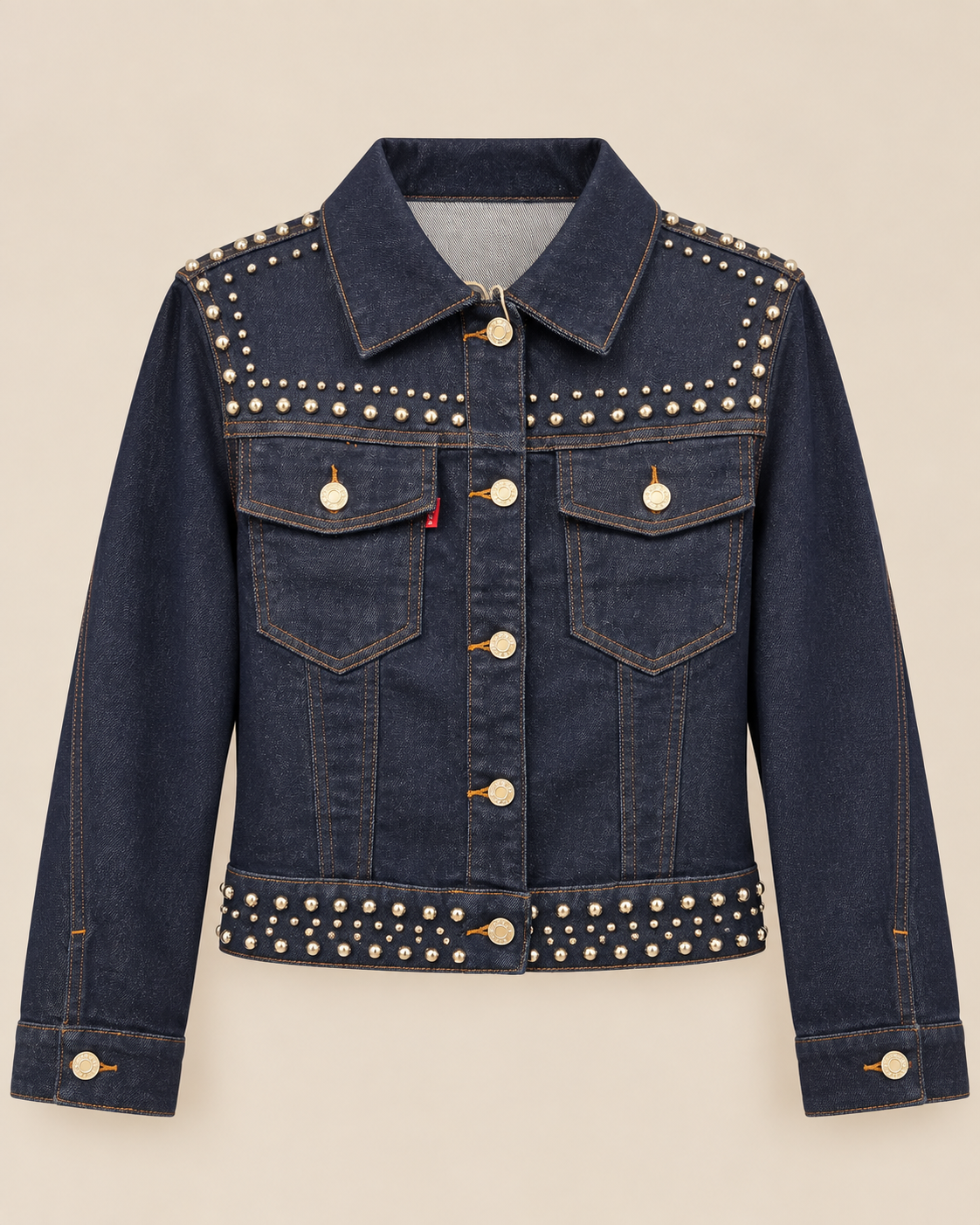 Veste Sienna – Denim Clouté