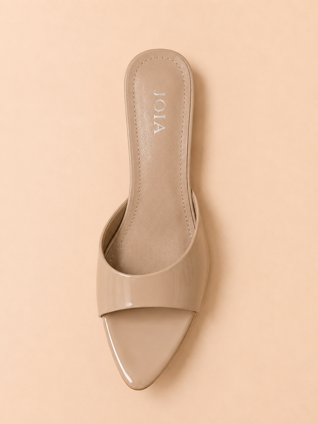 Mules Vernies Élégance – Noir, Nude & Marron Chocolat