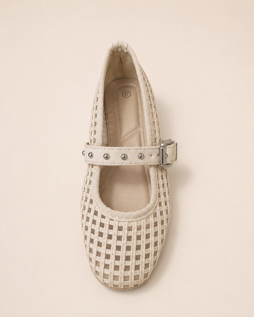 Ballerines Mary Jane Ajourées