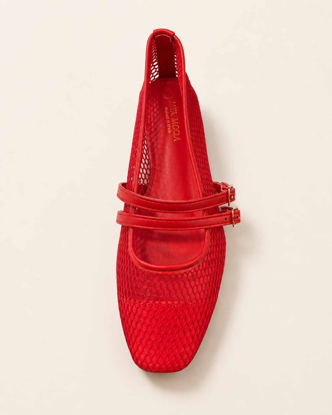 Ballerine Maille Double Bride