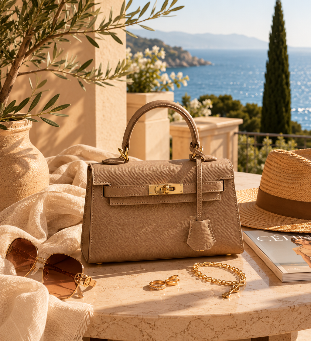 NORSTYL CAPRI – Sac Chic à Fermoir Doré