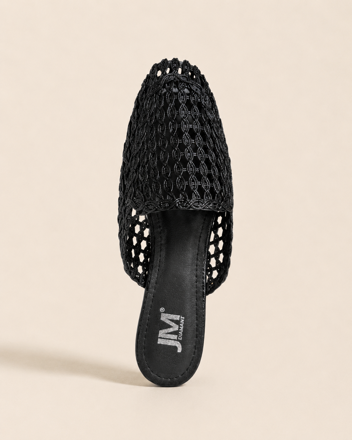 Mules Tressées Élégance – Silver, Gold & Noir