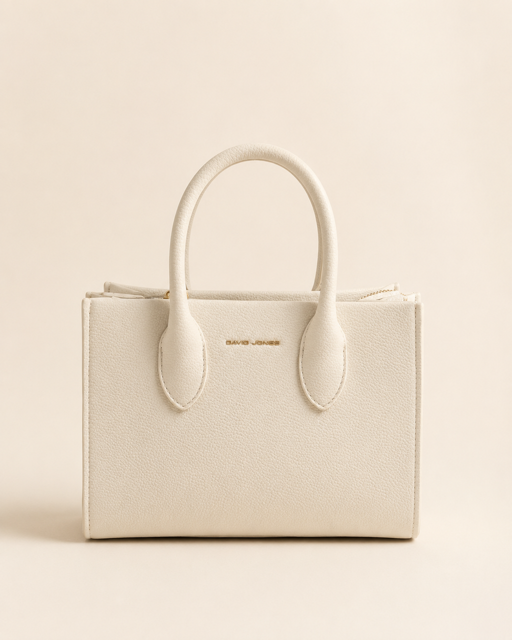 Sac à main structuré – Blanc & Noir