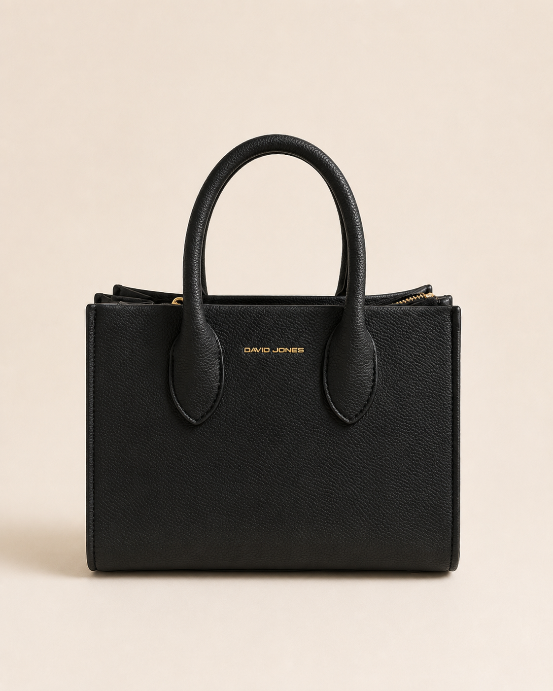 Sac à main structuré – Blanc & Noir