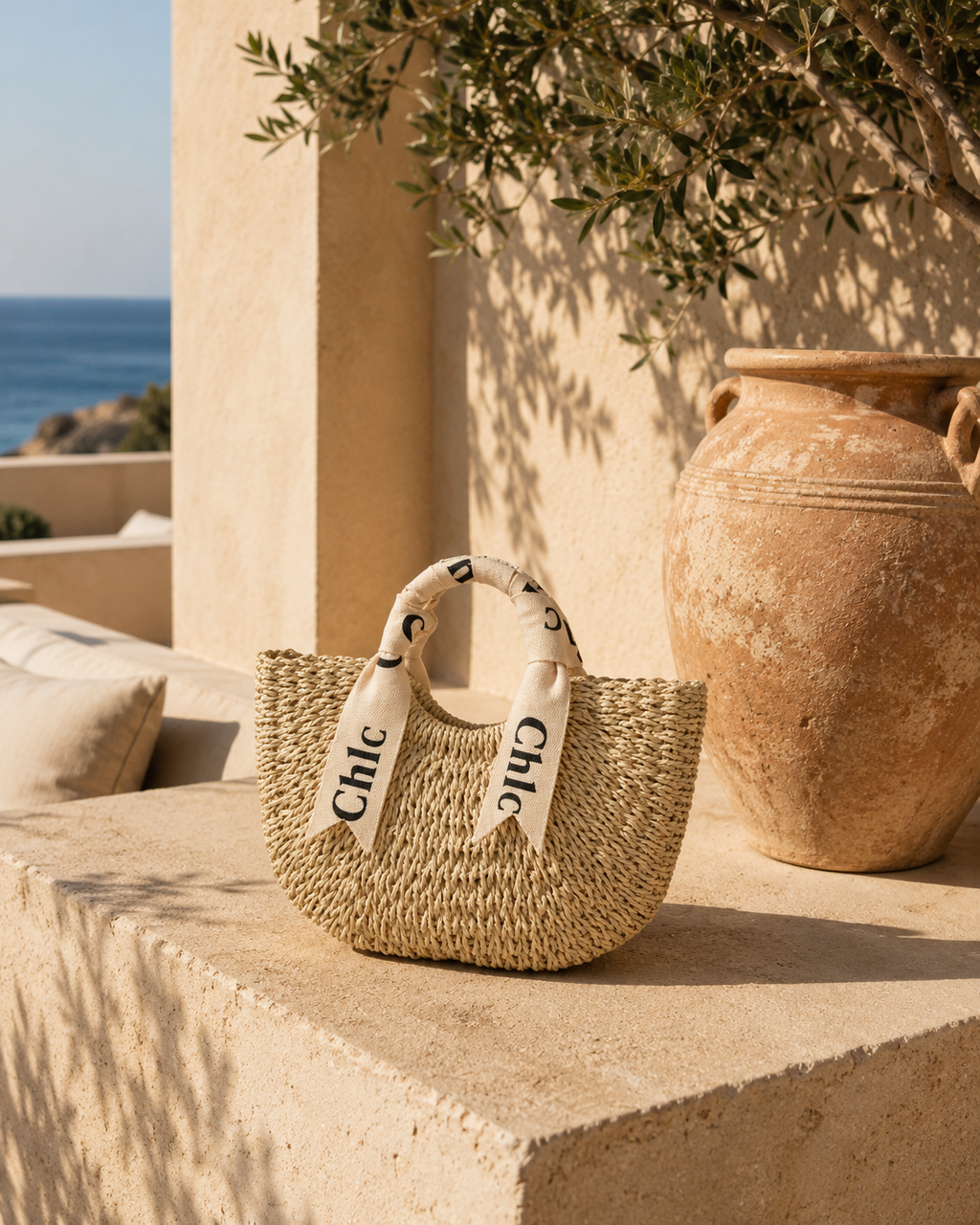 Sac Cabas Tressé Chic – Élégance Méditerranéenne