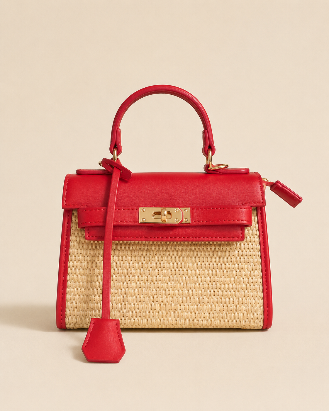 Sac à Main Tressé Élégance