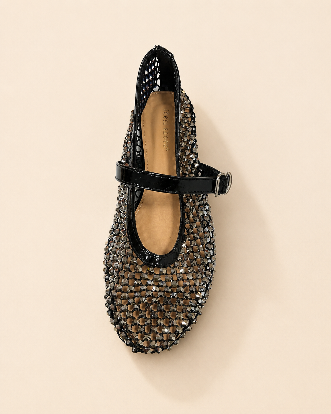 Ballerines Mary Jane Strass – Élégance & Éclat