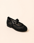 Ballerines enfant ajourées noires – NORSTYL ÉTÉ 2026