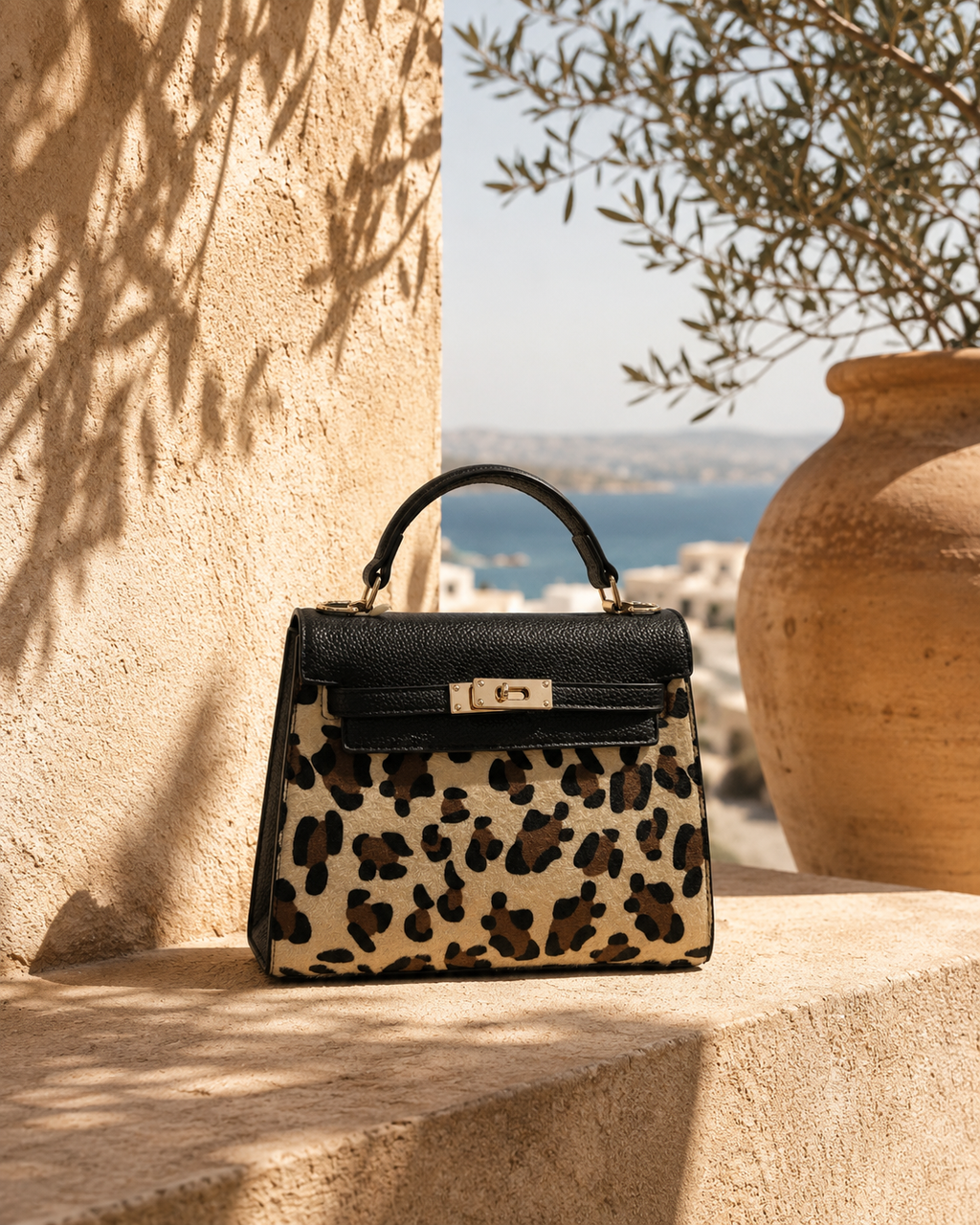 Sac à main imprimé léopard – Élégance audacieuse