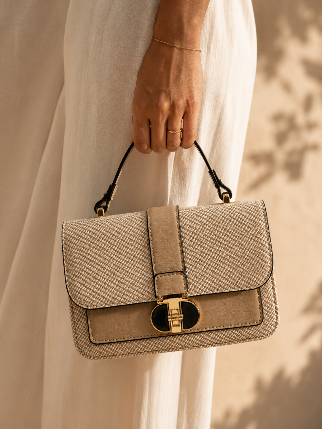 Sac à Main Élégance Tressée