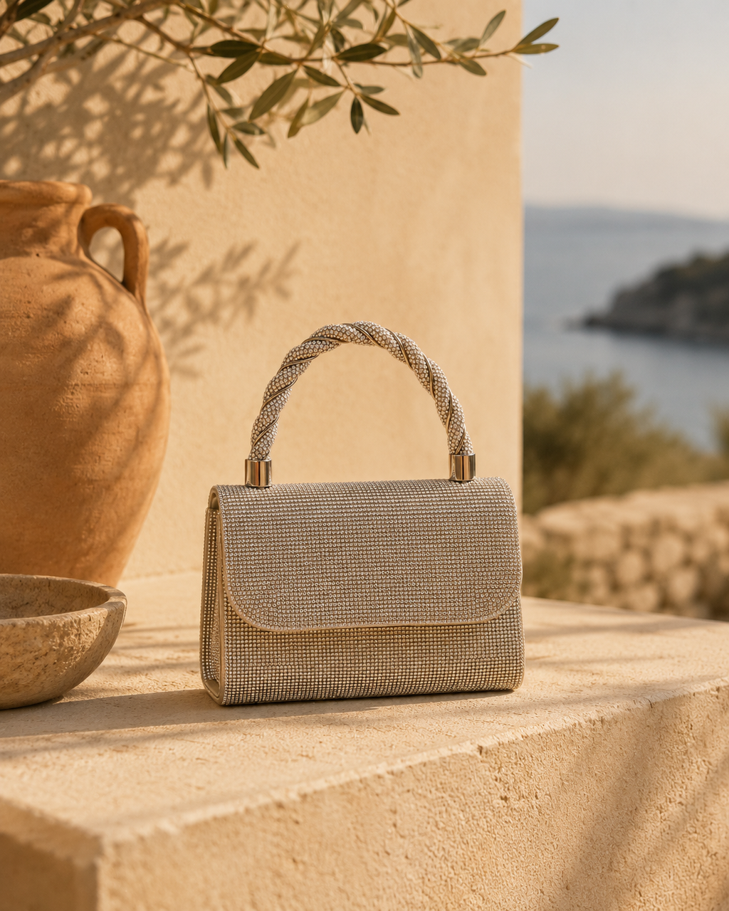Sac de soirée scintillant – Élégance intemporelle