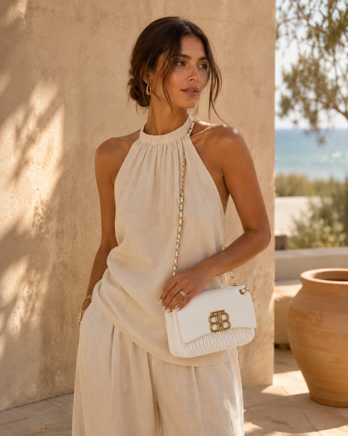 Sac bandoulière matelassé – Élégance intemporelle