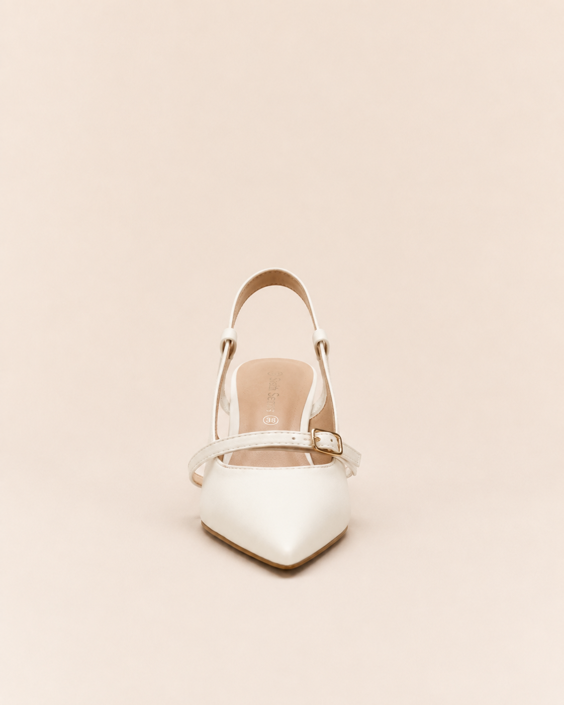 Escarpins Slingback Élégance – Blanc & Noir