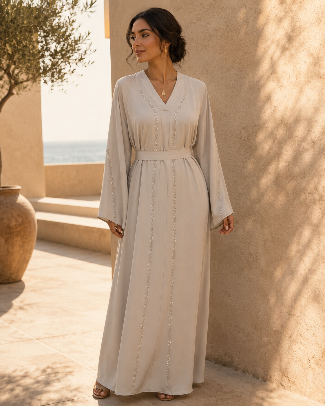 Robe Longue Élégance Scintillante