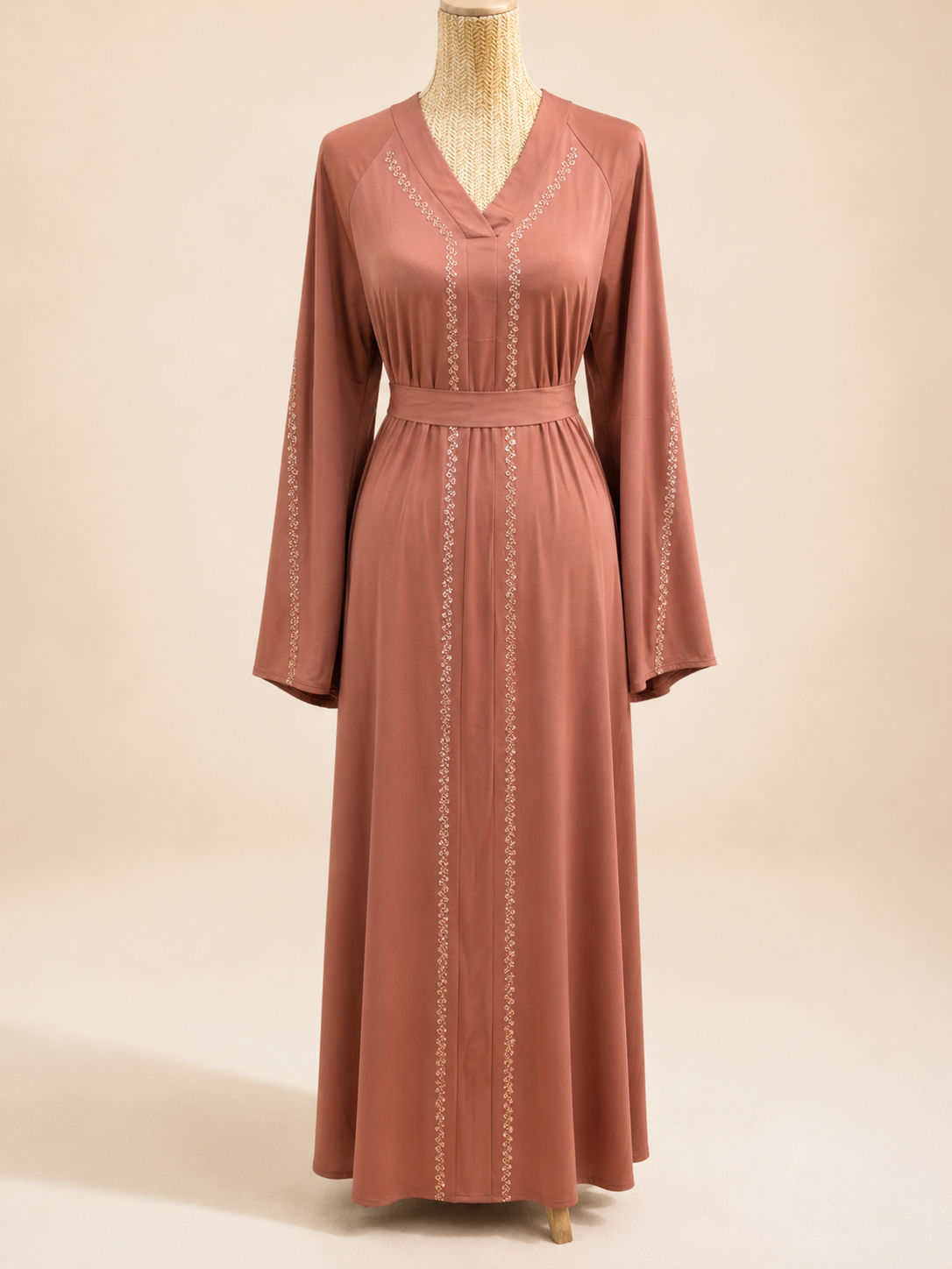 Robe Longue Élégance Scintillante