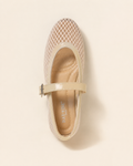 Ballerines Alba – Résille & Vernis