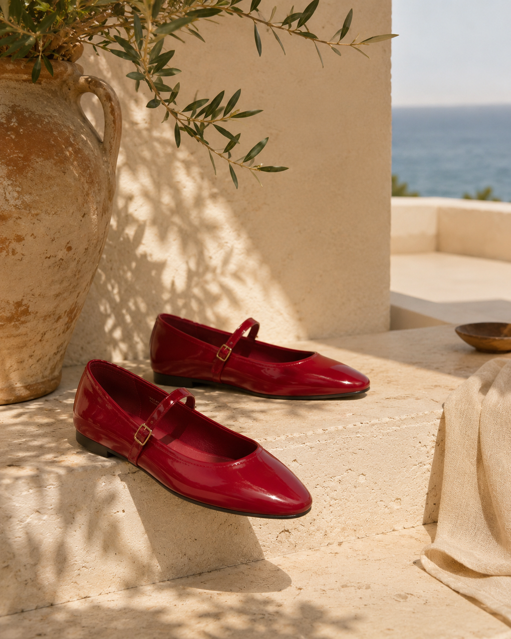 Ballerines Élise – Vernis