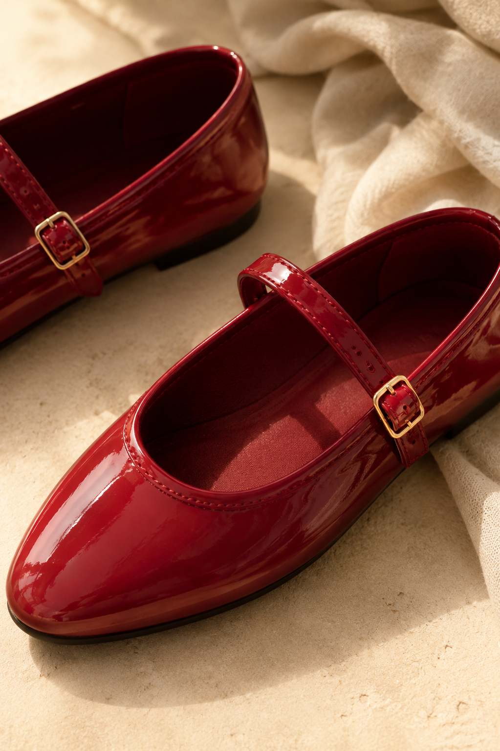 Ballerines Élise – Vernis