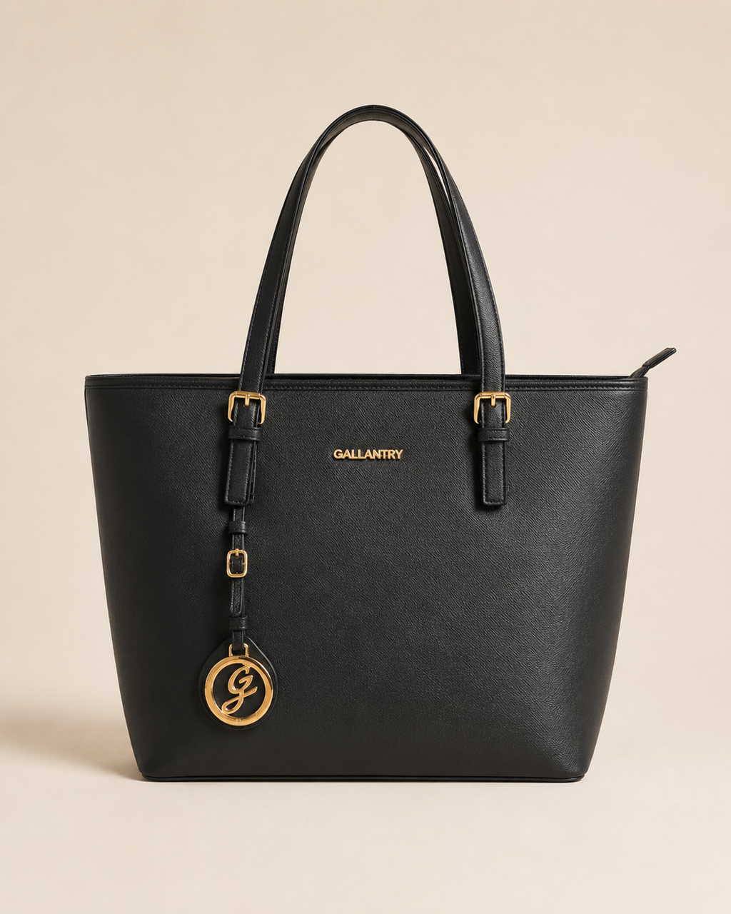 Grand Sac de Cours Élégant – Noir, Chocolat & Bordeaux