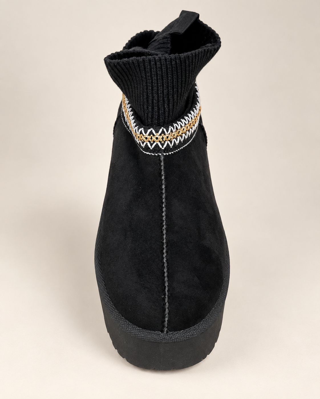UGG plateforme à col en maille – 3 coloris