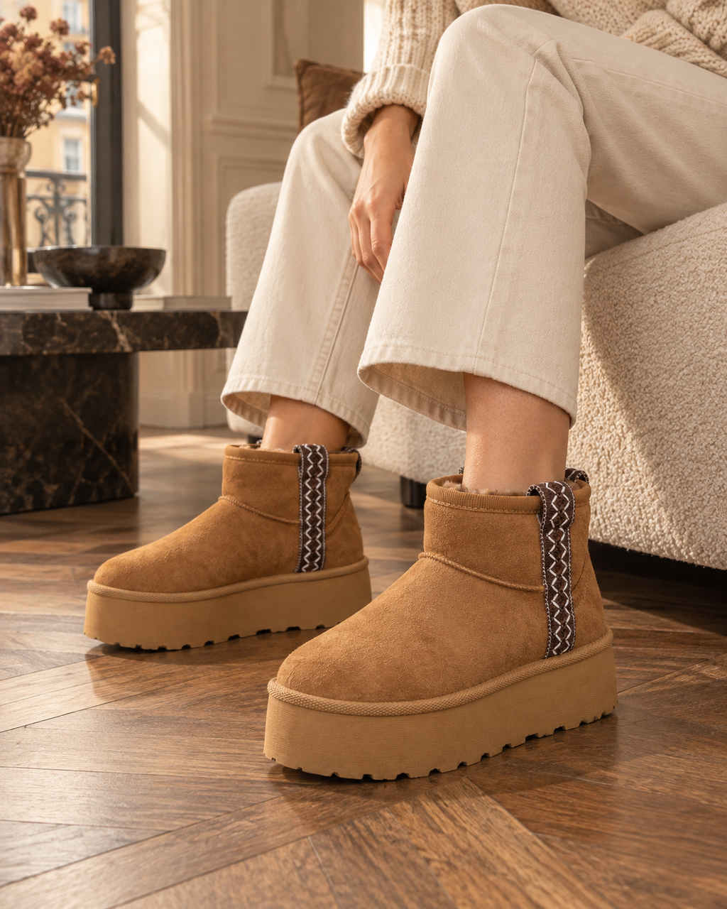 UGG montantes fourrées – plusieurs coloris